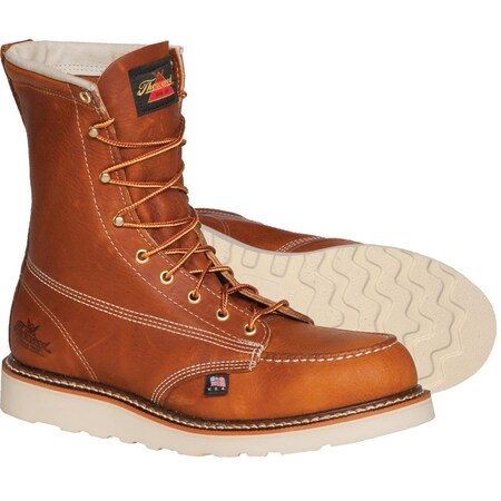 Thorogood Shoes American Heritage Steel Toe Wedge Sole Boots 804-4208 7.5D